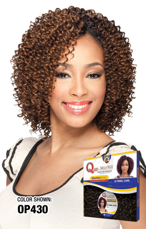 JERRY CURL 3PCS MilkyWay Que Human Hair MasterMix Weave Extension