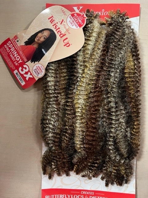 Outre Synthetic Braid - X PRESSION TWISTED UP SPRINGY AFRO TWIST