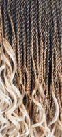 Shake-N-Go Freetress Synthetic Crochet Braids - 3X Rebel Boho Twist 22"