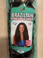 Bobbi Boss Brazilian Pineapple Deep Crochet Hair 18"