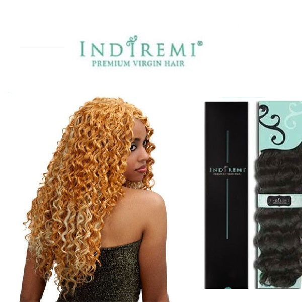BOBBI BOSS INDI REMI 100%VIRGIN REMY Human Hair Weave - FRENCH WAVE 12 ...