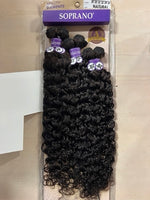 BEAUTY ELEMENTS SOPRANO MALAYSIAN VIRGIN REMI BUNDLE BOHEMIAN MULTI PACK