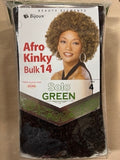 BIJOUX HUMAN HAIR AFRO KINKY BULK 14" BY BEAUTY ELEMENTS
