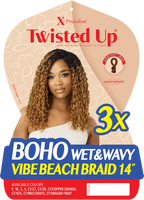 Outre Boho Wet & Wavy Vibe Beach Braid 14" 3X