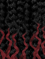 OUTRE BOHO WET&WAVY VIBE OCEAN BRAID 14 3X