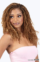 DAHLIA AFRO KINKY BULK 16" - 100% HUMAN HAIR POPPIN TWIST STYLE BY SHAKE N GO
