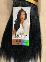 Sensationnel Empire Yaki 100% Human Hair Grey Colors