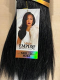 Sensationnel Empire Yaki 100% Human Hair Grey Colors