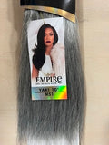 Sensationnel Empire Yaki 100% Human Hair Grey Colors