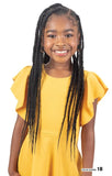 FREETRESS 3X KIDS PRE-STRETCHED BRAIDS 14 INCH (28 INCH WHEN IT STRETCHED) BY SHAKE N GO (LIMITED TIME FLASH SALE)