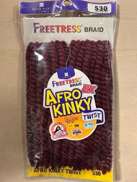 FREETRESS 2X AFRO KINKY TWIST BY SHAKE N GO