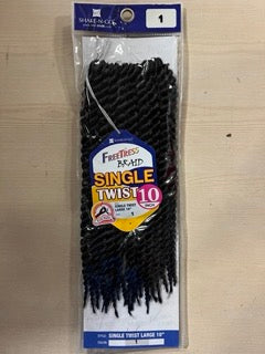 FREETRESS SINGLE TWIST LARGE 10" BY SHAKE N GO