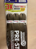 Freetress Synthetic Pre Stretched Braid - 3X BRAID 301 28" (After streched: 56")