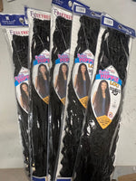 5 Packs Deal for FreeTress Boho Hippie Locs 30" Color 1B
