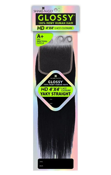 GLOSSY HD 4X4 YAKY STRAIGHT CLOSURE