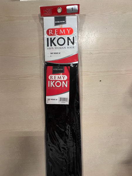 Model Model Ikon 100% Human Hair Yaky Straight