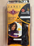 JANET MODERATO WEAVING 6PCS 100% HUMAN HAIR