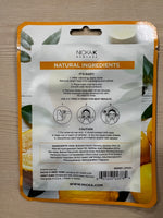 K-Beauty Detoxifying Lemon Facial Sheet Mask