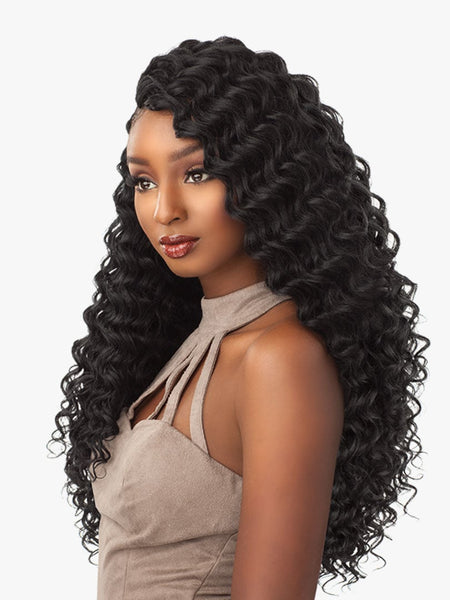 LULUTRESS DEEP WAVE 18" CROCHET BRAID BY SENSATIONNEL