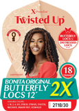 OUTRE 2X ORIGINAL BUTTERFLY LOCS 12"
