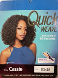 OUTRE QUICK WEAVE SYNTHETIC HALF WIG CASSIE