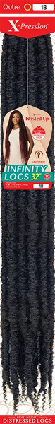 Outre Crochet Braids X Pression Twisted Up Infinity Locs 32"