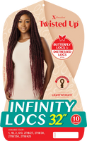 Outre Crochet Braids X Pression Twisted Up Infinity Locs 32"