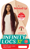 Outre Crochet Braids X Pression Twisted Up Infinity Locs 32"