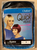 OUTRE SYNTHETIC QUICK WEAVE COMPLETE CAP WIG EYANA