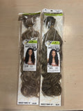 ORGANIQUE BREEZY WAVE 18 INCH ASH COLORS: ASH-LATTE, ASH-PLATINUM BY SHAKE N GO