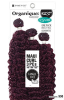ORGANIQUE MAUI CURL 3PCS BY SHAKE N GO