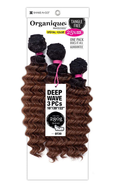 ORGANIQUE DEEP WAVE 3PCS BY SHAKE N GO
