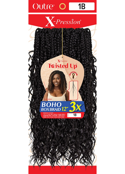 Outre Boho Box Braid 12"
