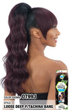 EQUAL DRAWSTRING LOOSE DEEP & CHINA BANG BY SHAKE N GO (CLEARANCE SALE)