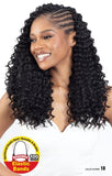 QUE FEATHER CROCHET (MIRACLE KNOT) DEEP CURL 18 INCH BY SHAKE N GO