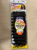 QUE FEATHER CROCHET (MIRACLE KNOT) DEEP CURL 18 INCH BY SHAKE N GO