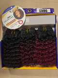 JERRY CURL 3PCS - MilkyWay Que Human Hair MasterMix Weave Extension