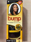 Sensationnel Human Hair Weave Sensationnel Bump Yaki Weaving 10 INCH