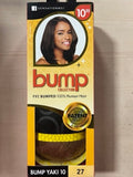 Sensationnel Human Hair Weave Sensationnel Bump Yaki Weaving 10 INCH