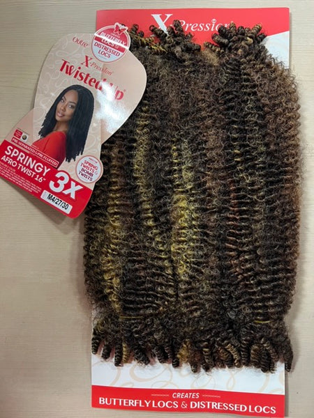 Outre Synthetic Braid - X PRESSION TWISTED UP SPRINGY AFRO TWIST