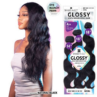 GLOSSY 100% Virgin Remy Hair- BODY WAVE
