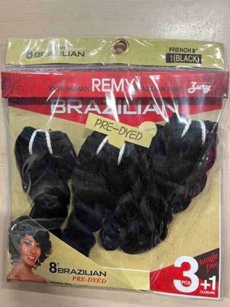 ZURY REMY BRAZILIAN 3PCS FRENCH 8"