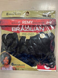 ZURY REMY BRAZILIAN 3PCS OPRAH 8"