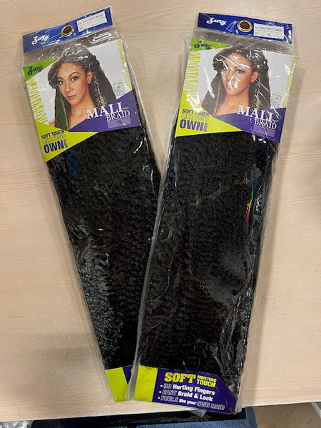 2 PACKS SPECIAL DEAL FOR ZURY SYNTHETIC HAIR BRAIDS DIOS MALI TWIST BRAID