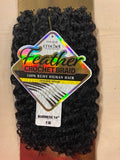 ZURY FEATHER (MIRACLE KNOT) 100% HUMAN HAIR CROCHET BRAID BURMESE