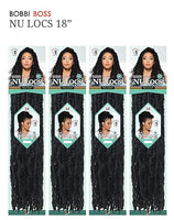 4 Packs Special Deal of Bobbi Boss Nu Locs 18"