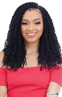 5 Packs special Deal for FreeTress Spring Twist 12" Color 1B (Off Black)