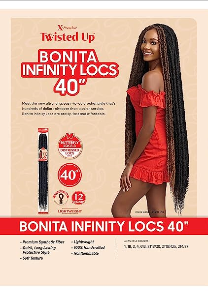 Outre Crochet Braids X Pression Twisted Up Bonita Infinity Locs 40 ...