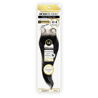 Bobbi Boss Bundle 4X4 HD Lace Closure Straight 12"