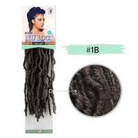 BOBBI BOSS AFRICAN ROOTS BRAID COLLECTION CROCHET NU LOCS 18"